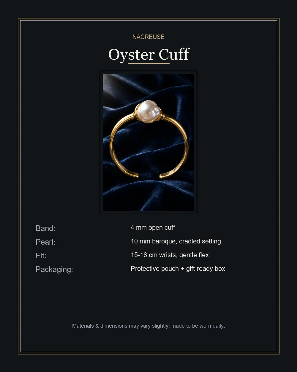 Oyster Cuff