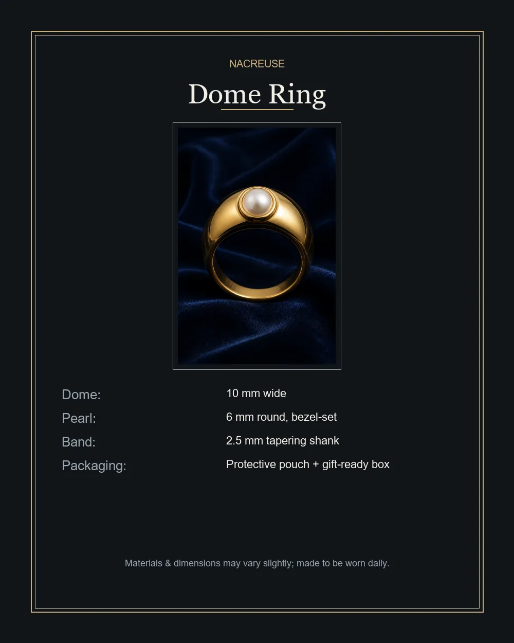 Dome Ring